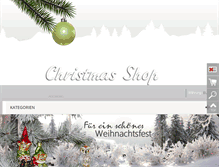 Tablet Screenshot of christbaumkugel.com